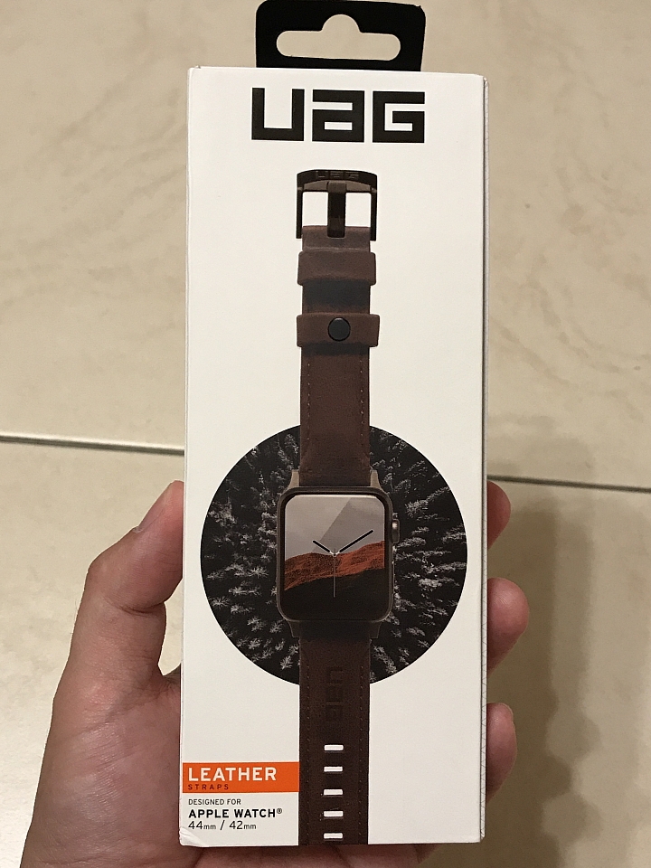 小小娃兒 UAG Apple Watch 經典頂級皮革錶帶開箱(圖多)