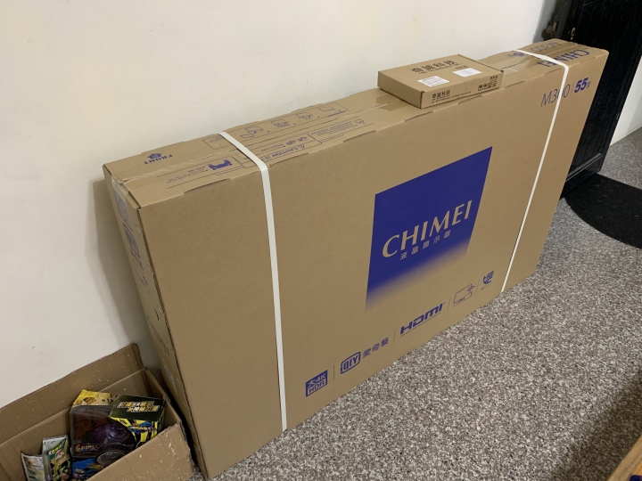 奇美 CHIMEI TL-55M300 開箱文