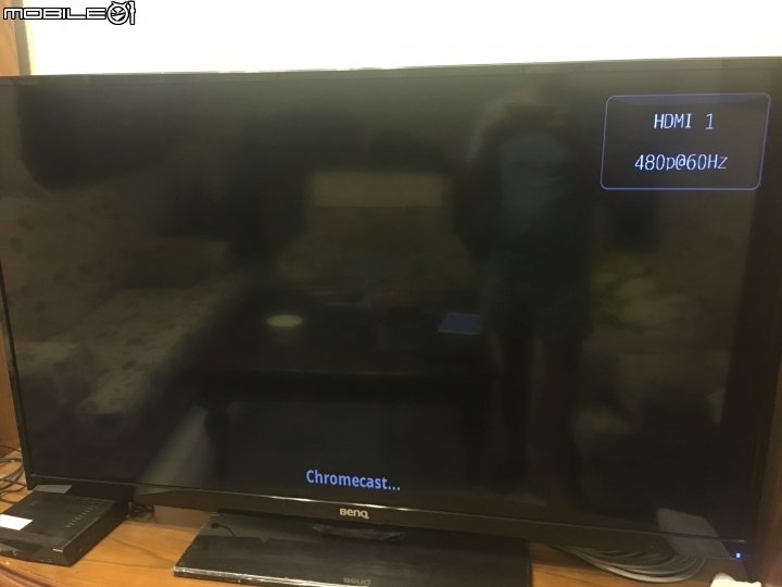 chromecast 有聲音沒畫面