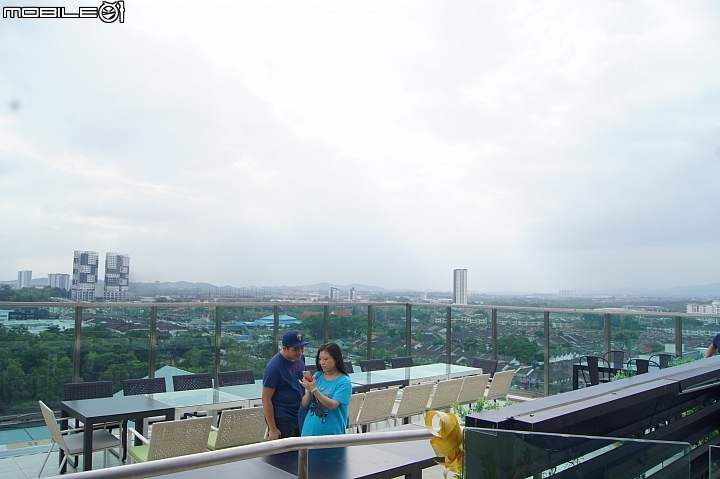 【馬來西亞】新山Amrin Hotel 頂樓天空步道