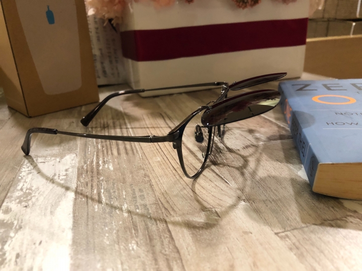 【掛式墨鏡分享】日本大師級工藝做的前掛墨鏡！實戴+造型度200%