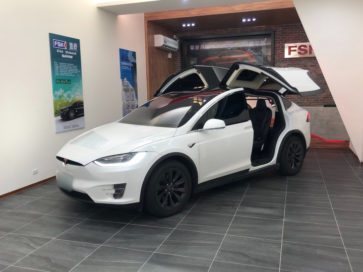Tesla Model X 全車FSK冰鑽K-Top 施工流程心得分享