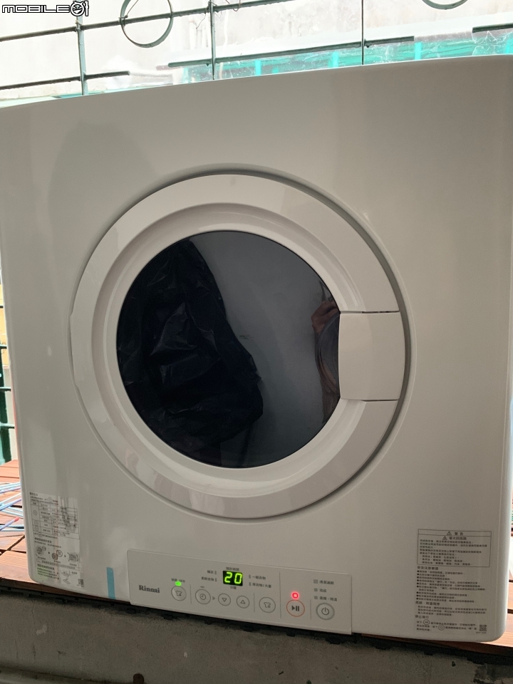 林內新款瓦斯型烘乾機（RDT-62-TRW)  ps.安裝位置陽台外鐵窗架~ 2022.3.7 更新一下 費用