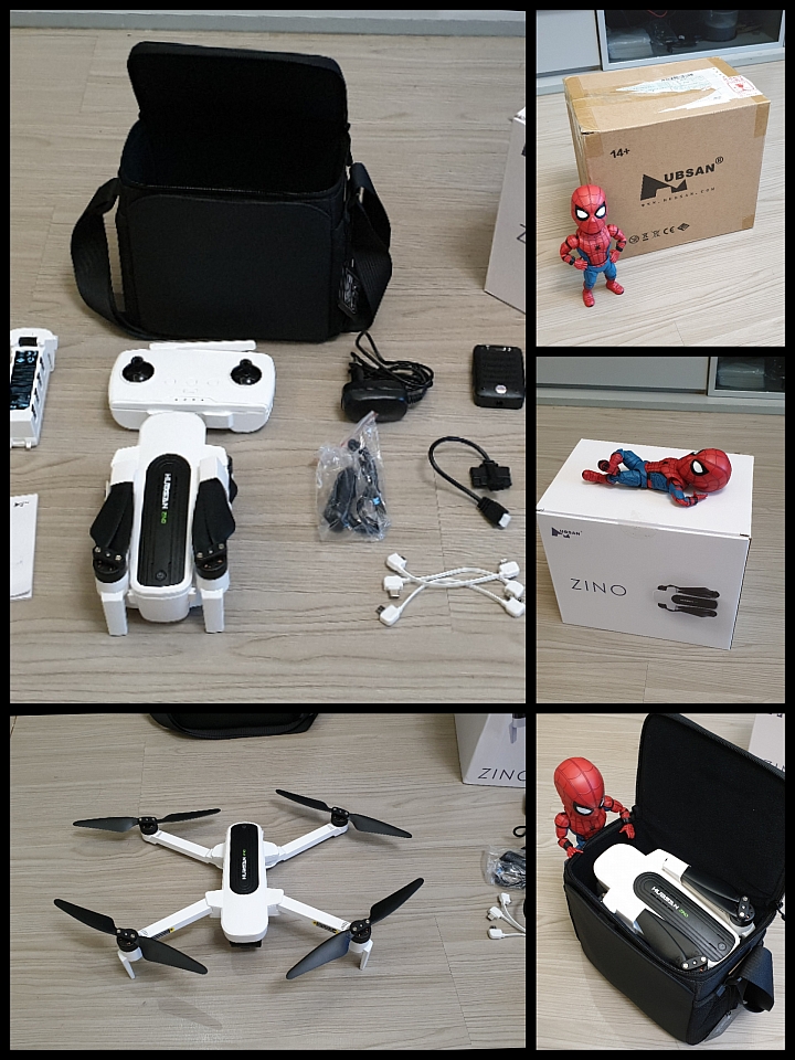 [開箱]Hubsan ZINO 簡易開箱與試飛影片