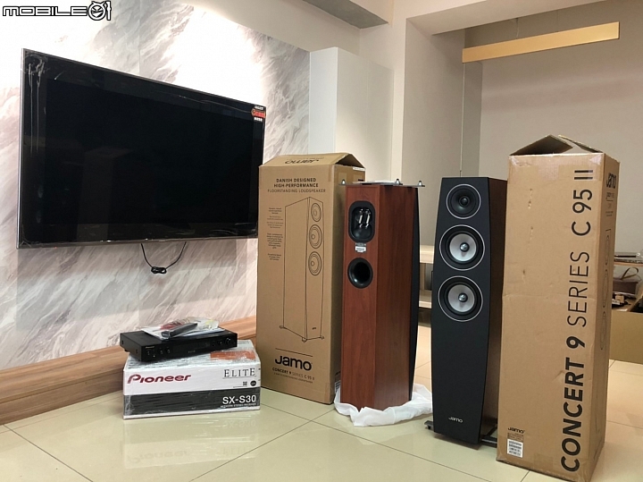人生第一套音響 新款 JAMO C95II,好喇叭開箱啦~~