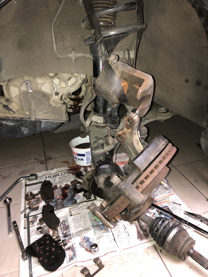 matrix DIY 拆傳動軸及更換防塵套