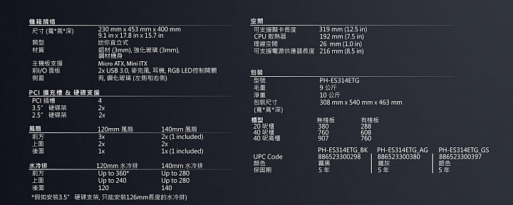 點我看大圖 穠纖合度的Evolv (? Phanteks Enthoo Evolv MATX