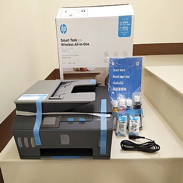 《HP Smart Tank 615》連供噴墨印表機開箱試用 - abc2000