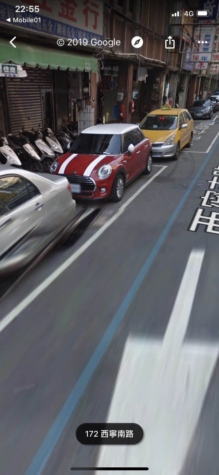 Google追焦照 台北屌車還挺多的