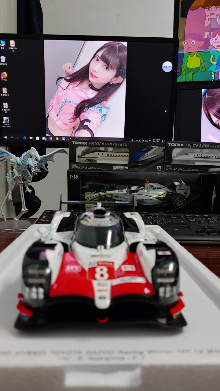 [開箱]1/18 SPARK Toyota TS050 2018