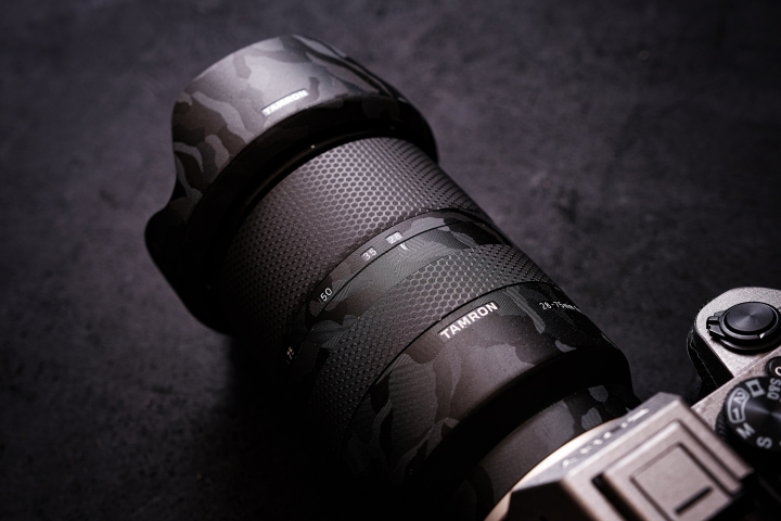 A73 機身仿富士復古貼膜 + Tamron2875 迷彩貼膜 LIFEGUARD 開箱