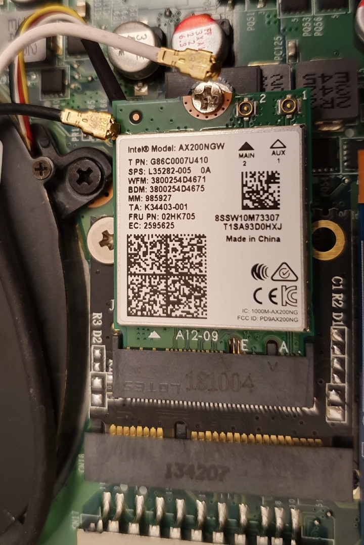 DIY升級舊NB PCIe Wifi 到新M.2 NGFF AX規格