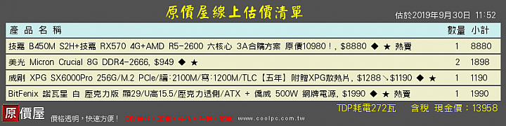 請問~吃雞電腦預算15000內如何配
