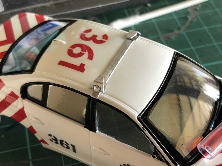 1/43 國道警察 BMW E60 紅斑馬變身紀實
