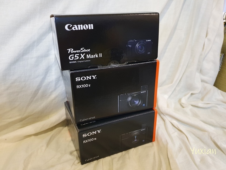 SONY RX100M7 / RX100M5A / Canon G5Xm2 之ISO/ 焦段 補充測試