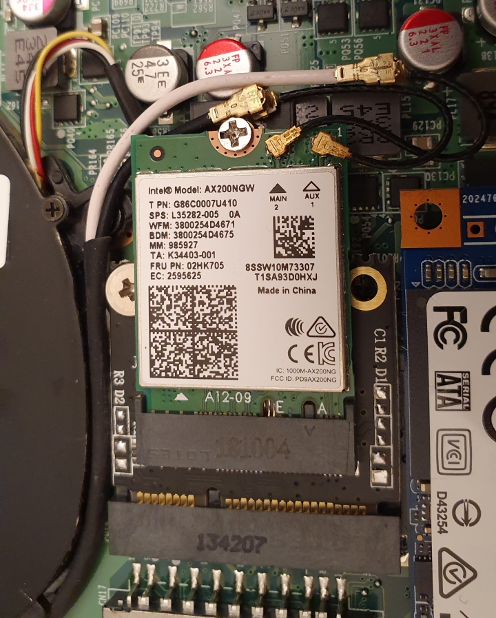 DIY升級舊NB PCIe Wifi 到新M.2 NGFF AX規格