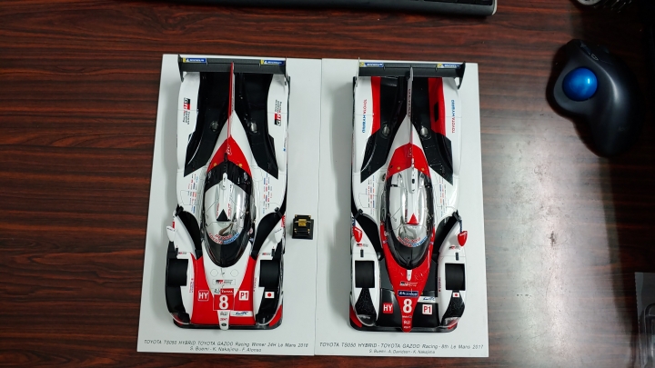 [開箱]1/18 SPARK Toyota TS050 2018