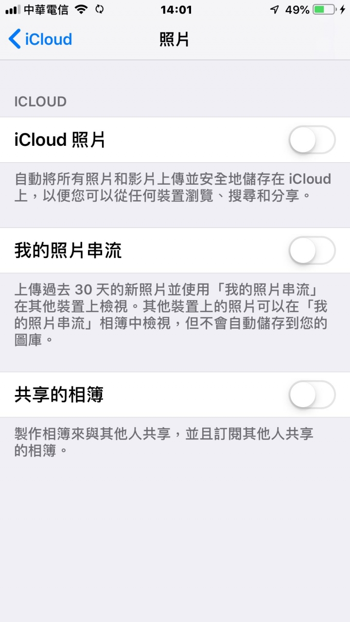 iPhone iCloud空間不足?但我沒備份照片、LINE也是不足?