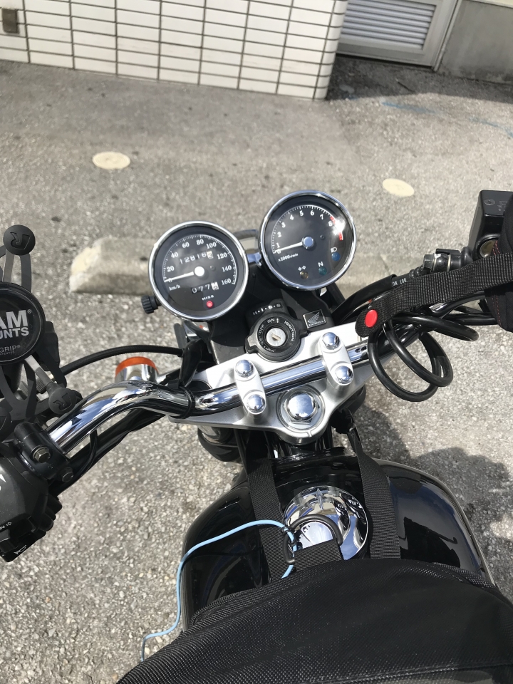 2019  6月沖繩 CB400SS  4極點環島