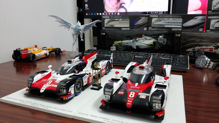 [開箱]1/18 SPARK Toyota TS050 2018