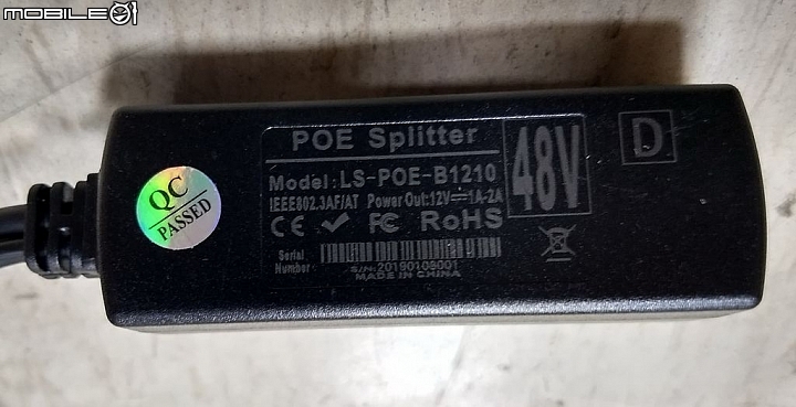 [開箱] Maxim PoE Kit & POE Splitter 解決 Wifi AP 架設位置受限供電的問題