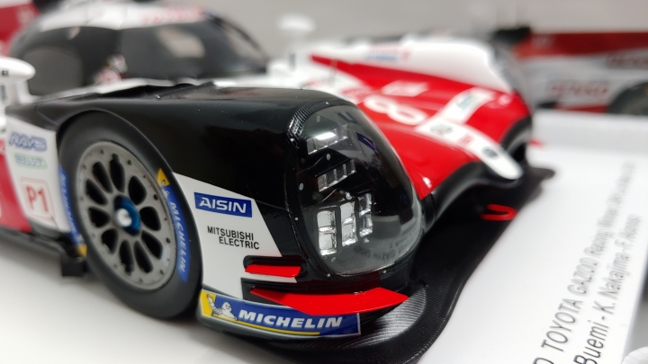 [開箱]1/18 SPARK Toyota TS050 2018