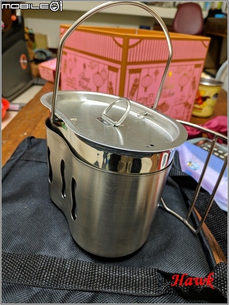 小型折疊柴火爐及鋼杯爐