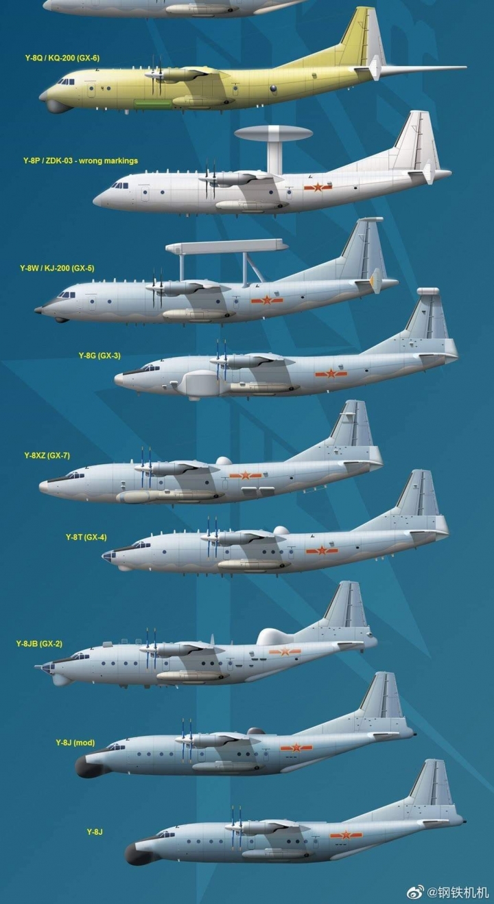 解放軍特種機以及改型