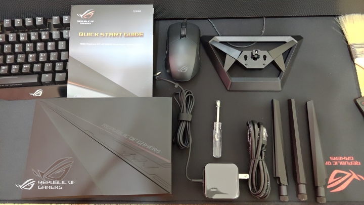 ROG GT-AC2900專業遊戲路由器（簡單開箱）