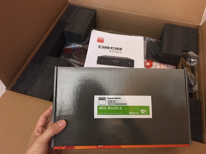 ［開箱］老兵不死－ NAD c368 BluOS 數位串流擴大機 與老Herbeth HL COMPACT喇叭