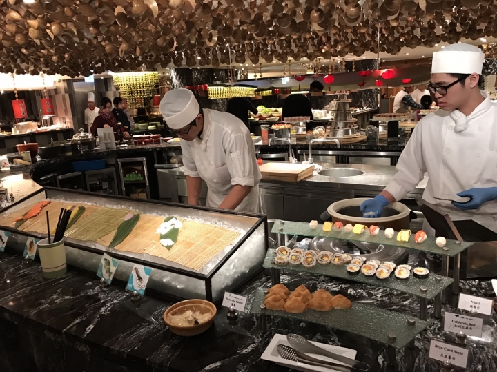 【台北buffet吃到飽】 -「西華飯店B-one自助餐廳」