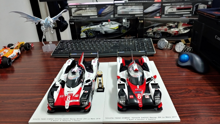 [開箱]1/18 SPARK Toyota TS050 2018