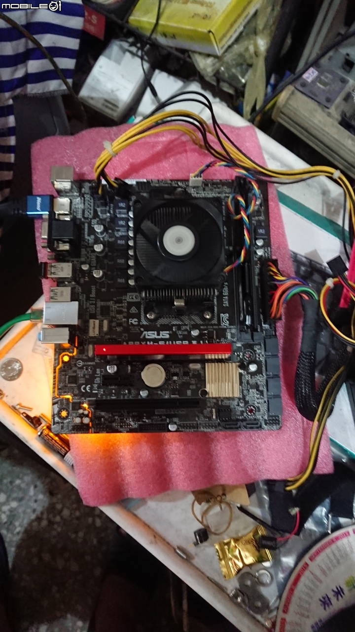 老版A88XM-E-USB3.1小改添加nvme