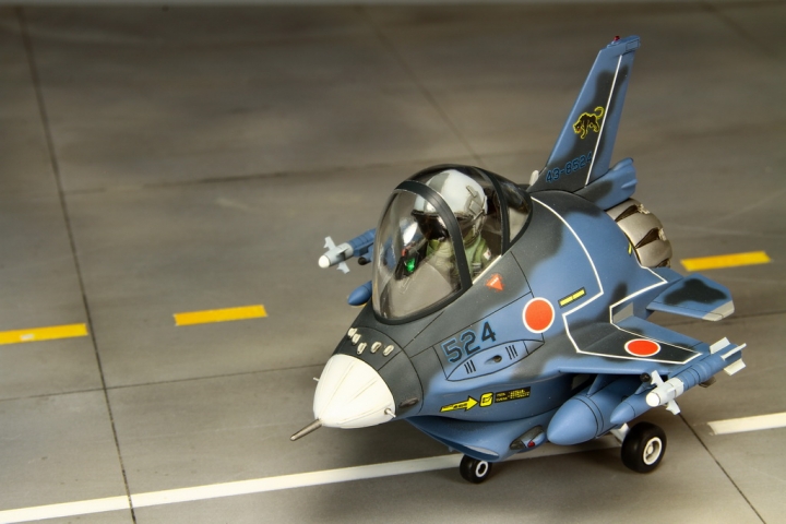 [蛋機作品分享] Mitsubishi F-2A No.524