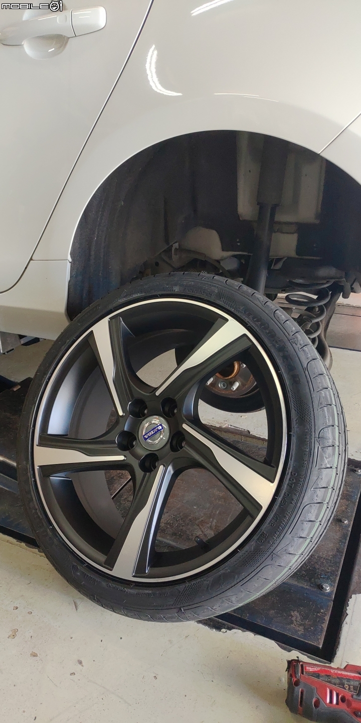 V40 T3原廠圈胎換裝VL01+F1A5小感想