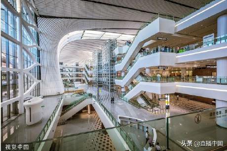 中國大陸只用4年建成的全球最大機場，太科幻了！