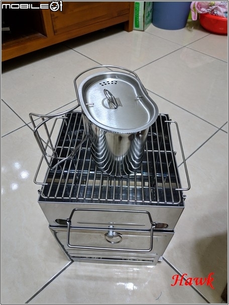小型折疊柴火爐及鋼杯爐