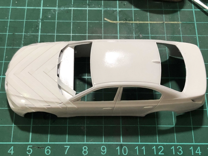 1/43 國道警察 BMW E60 紅斑馬變身紀實