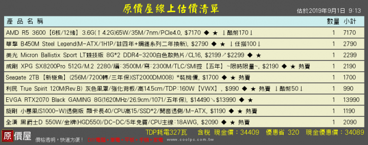 如果我拿這樣的菜單 給原價屋 組 但我是網路訂購 他會幫我刷bios嗎?
