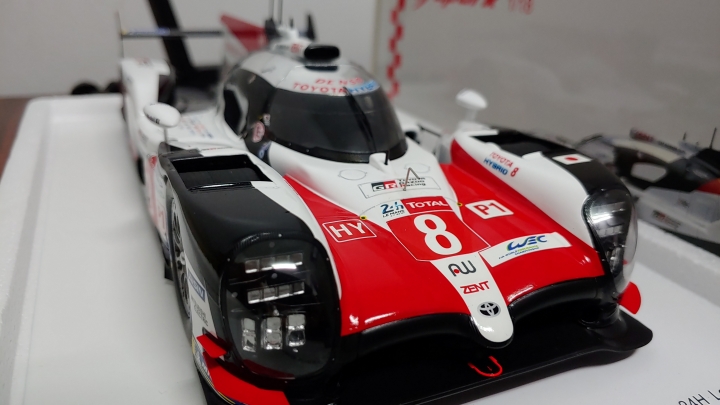 [開箱]1/18 SPARK Toyota TS050 2018