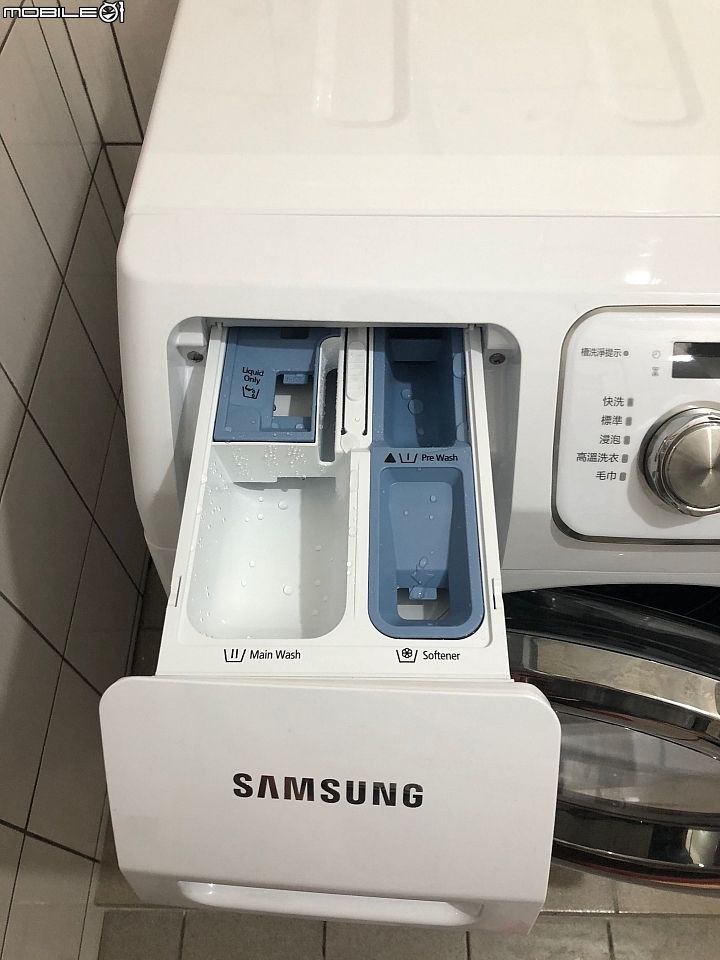 (開箱)SAMSUNG WF14F5K3AVW/TW 滾筒14公斤長達11年保固變頻洗衣機