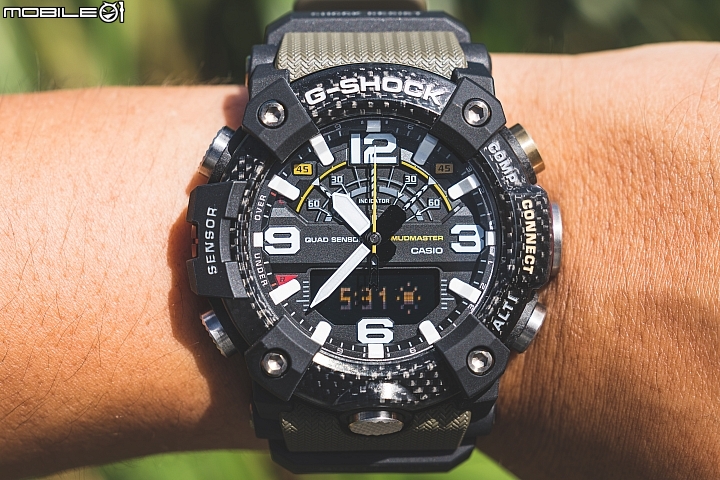 CASIO G-SHOCK MUDMASTER GG-B100 碳纖維上身 強悍泥人錶