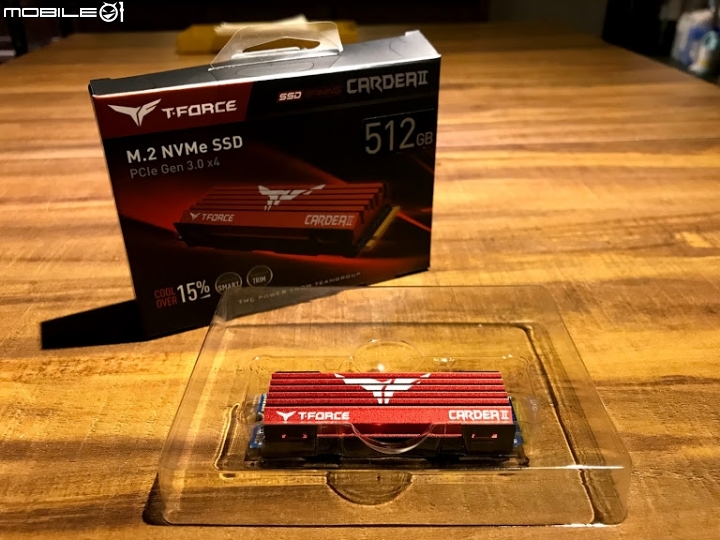 【開箱】少不了這個味!TeamGroup T-Force Cardea II M.2 PCIe SSD 512GB