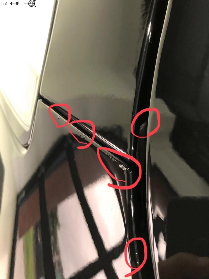 Tesla Model 3 交車紀錄 11/14OTA更新至2019.36 充電施工.保險.組裝瑕疵等