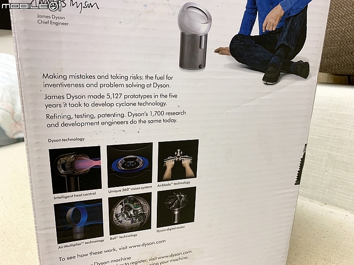 眾樂樂外也要為自己著想 - Dyson Pure Cool™ 個人空氣清淨風扇 開箱&簡測分享