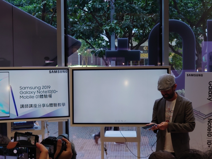 跟著Samsung  Galaxy NOTE10一起進化體驗會活動 --CSK分享