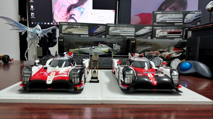 [開箱]1/18 SPARK Toyota TS050 2018