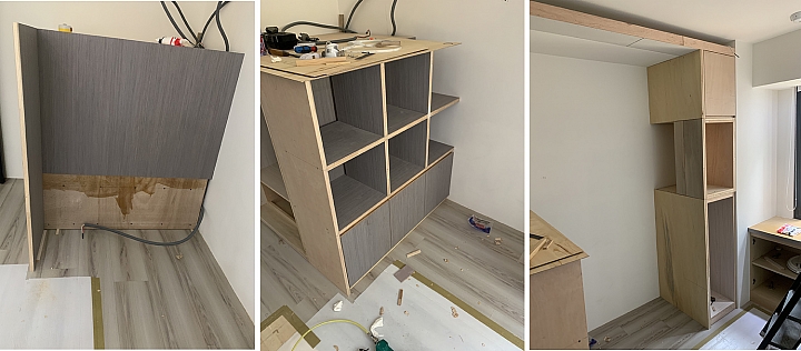 【開箱】輕工業風工作室改造和小孩房雙層床設計