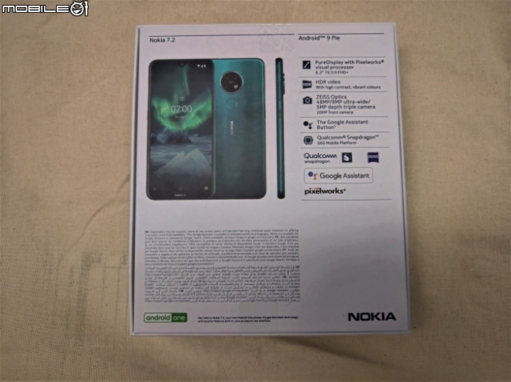 [友情轉帖] 平價玩蔡司三鏡: Nokia 7.2 開箱