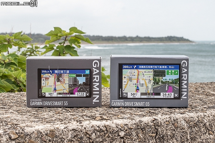 Garmin DriveSmart 55 / 65 + BC 40 無線倒車攝影鏡頭測試分享 附加功能超豐富的美型導航機！